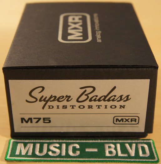 MXR M75 Super Badass Distortion Guitar Effects Pedal
