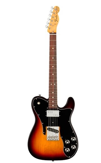 Fender American Original 70s Telecaster Custom Rosewood Fingerboard Electric Guitar 3-Color Sunburst