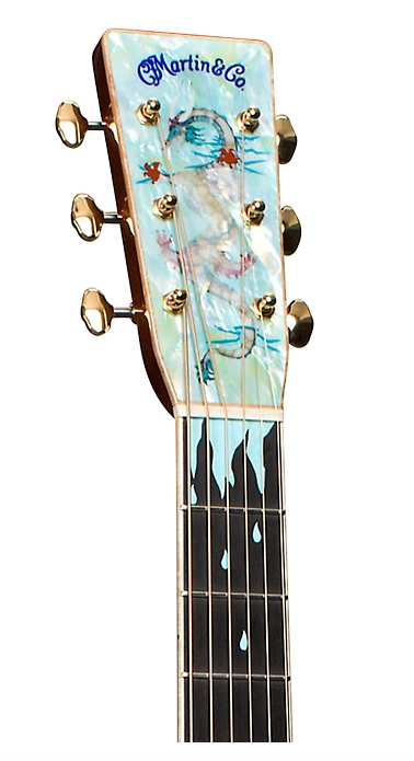 Martin D-45 Fire & Ice Dreadnought Acoustic Guitar - Aged Toner