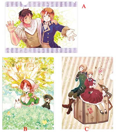แฟ้ม Axis Power Hetalia 8 (1อัน,แท้)[A,B,C]