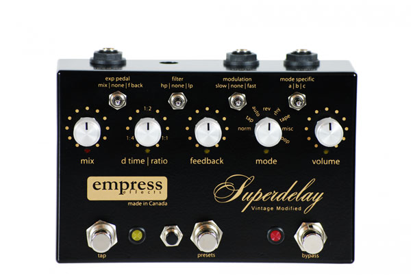 Empress Effects Superdelay Vintage Modified (230 volt)