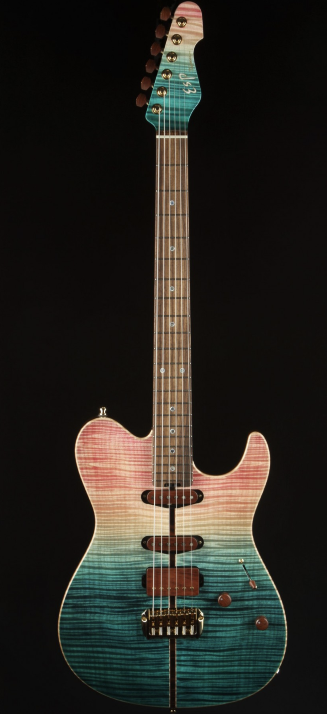 ESP Exhibition Limited 2021 EX21-08 Throbber-CTM - Pink/Turquoise Fade