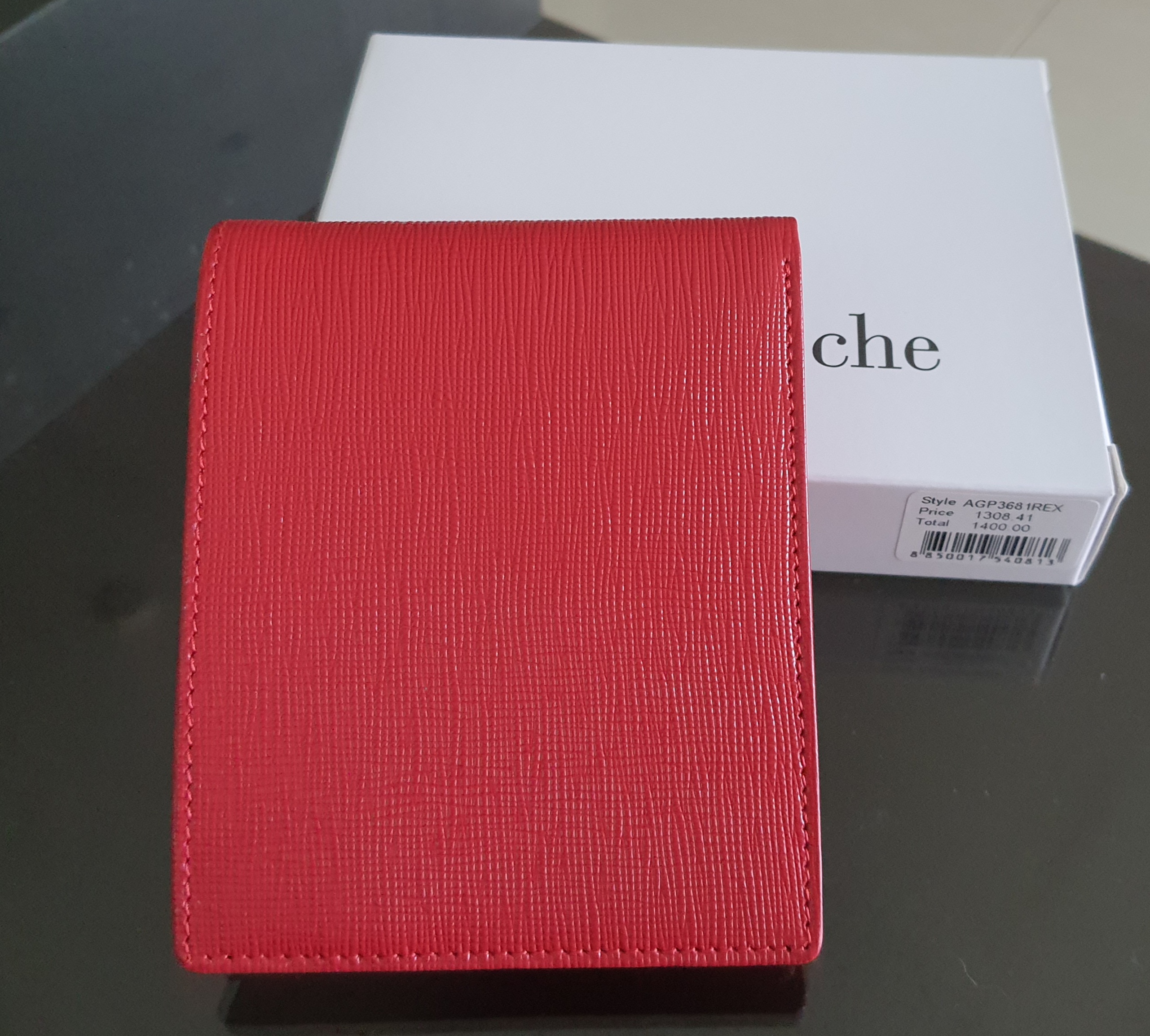 กระเป๋าสตางค์ Guy Laroche แดง ใหม่ แท้