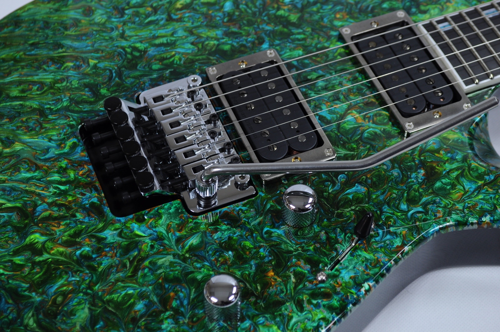 ESP Custom Shop M-II 2016 Exhibition - Liquid JEM Green Finish
