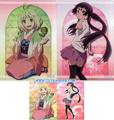 แฟ้ม Ao no Exorcist ชุด 3 ชิเอมิ & อิซุโมะ (แฟ้ม2+สติ๊กเกอร์2) (แท้)
