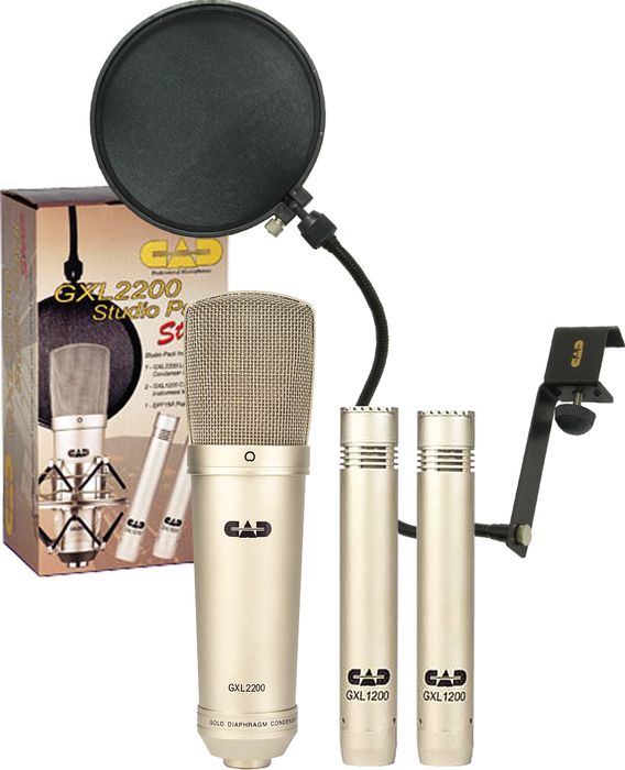CAD GXL2200/1200 Stereo Studio Microphone Pack