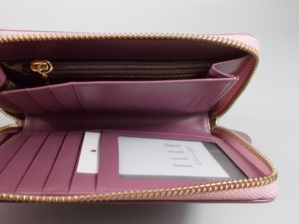 กระเป๋าสตางค์ ELLE ม่วง ใหม่ แท้