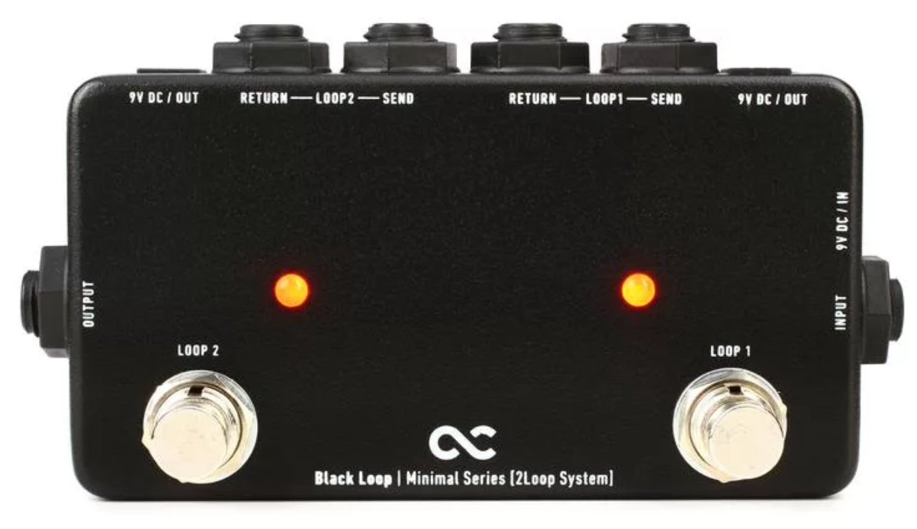 One Control Black Loop 2-loop Switcher Pedal