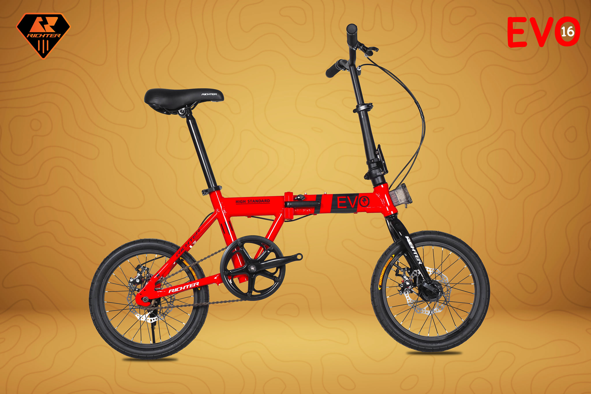 รถพับ RICHTER EVO 16 นิ้ว