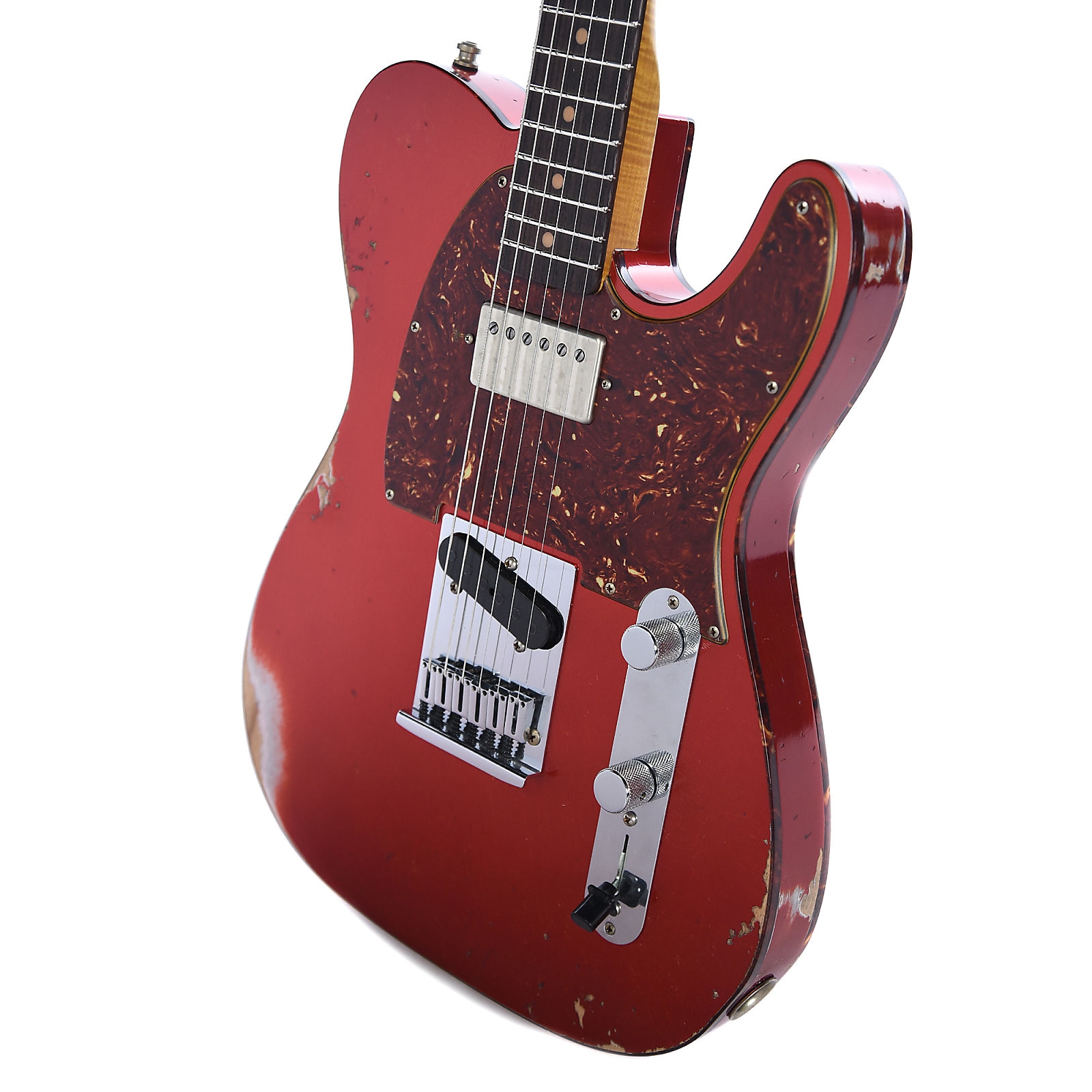 Fender Custom Shop American Custom Telecaster Relic Faded Candy Apple Red CME Spec No.CZ534515
