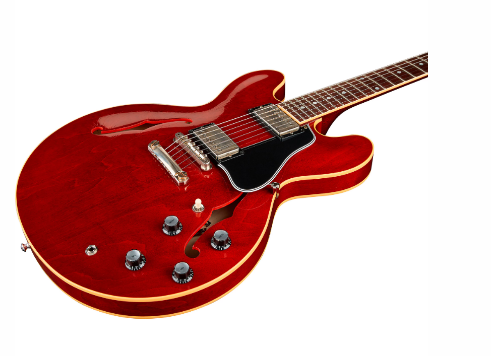 Gibson Custom Murphy Lab 1961 ES-335 Reissue Ultra Light Aged Semi-Hollow Electric Guitar Cherry