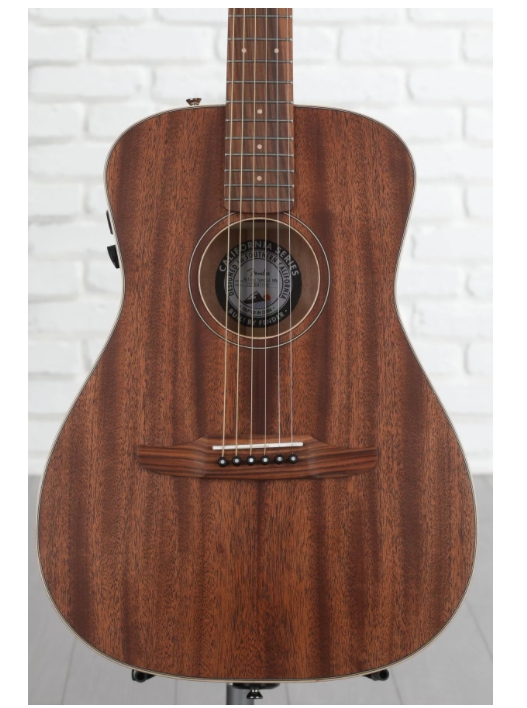Fender Malibu Special Acoustic-Electric Guitar - Mahogany