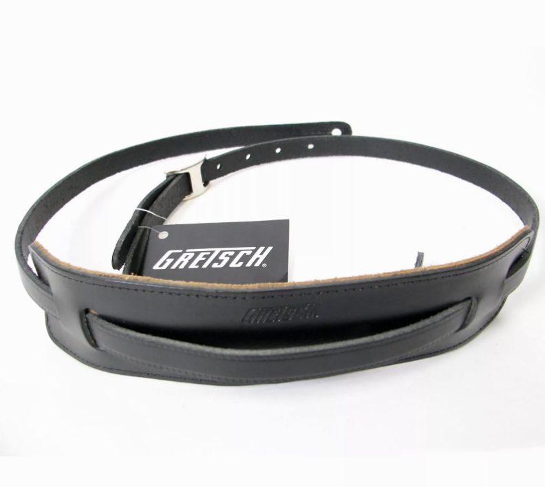 GRETSCH VINTAGE BLACK DELUXE STRAP