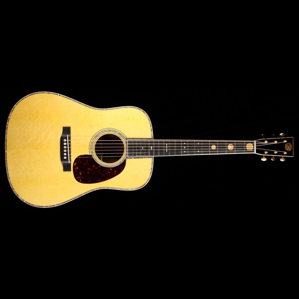 Martin Custom Shop Bearclaw/Cocobolo Gold Coin Dreadnought Acoustic Guitar - Natural