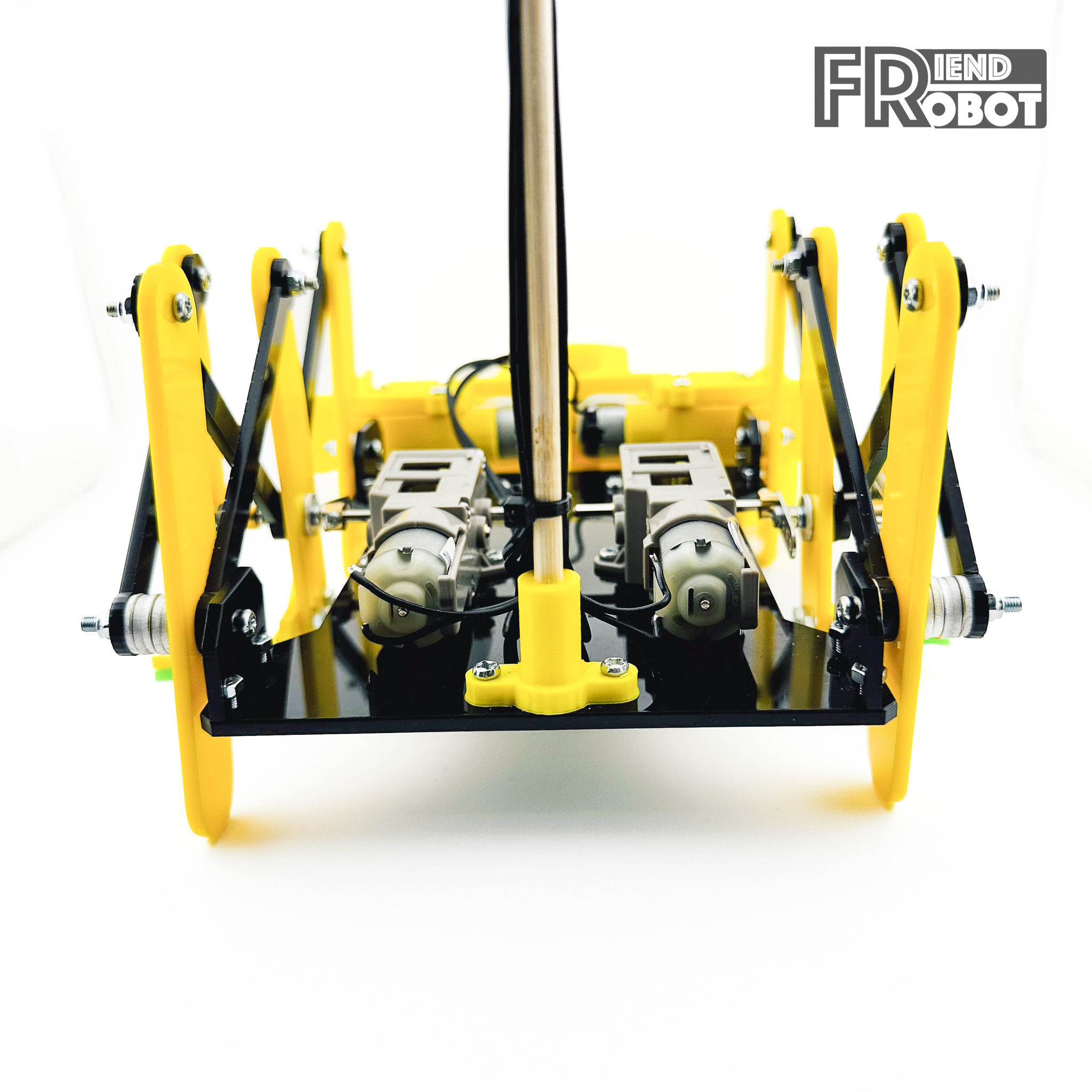 หุ่นยนต์เก็บลูกบาศก์ ขนาด 5x5 cm. สูงสุด 2 ลูก