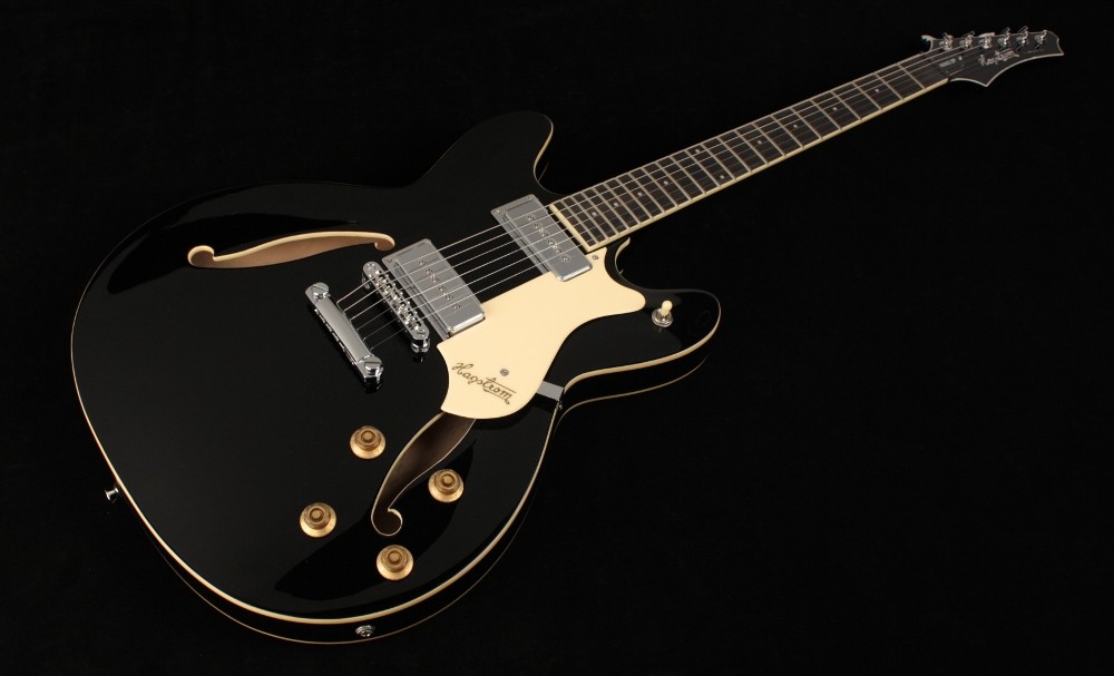Hagstrom Viking IIP - Black Gloss