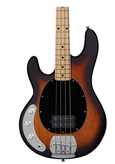Sterling by Music Man S.U.B. StingRay Ray4LH Left-Handed Electric Bass Vintage Sunburst