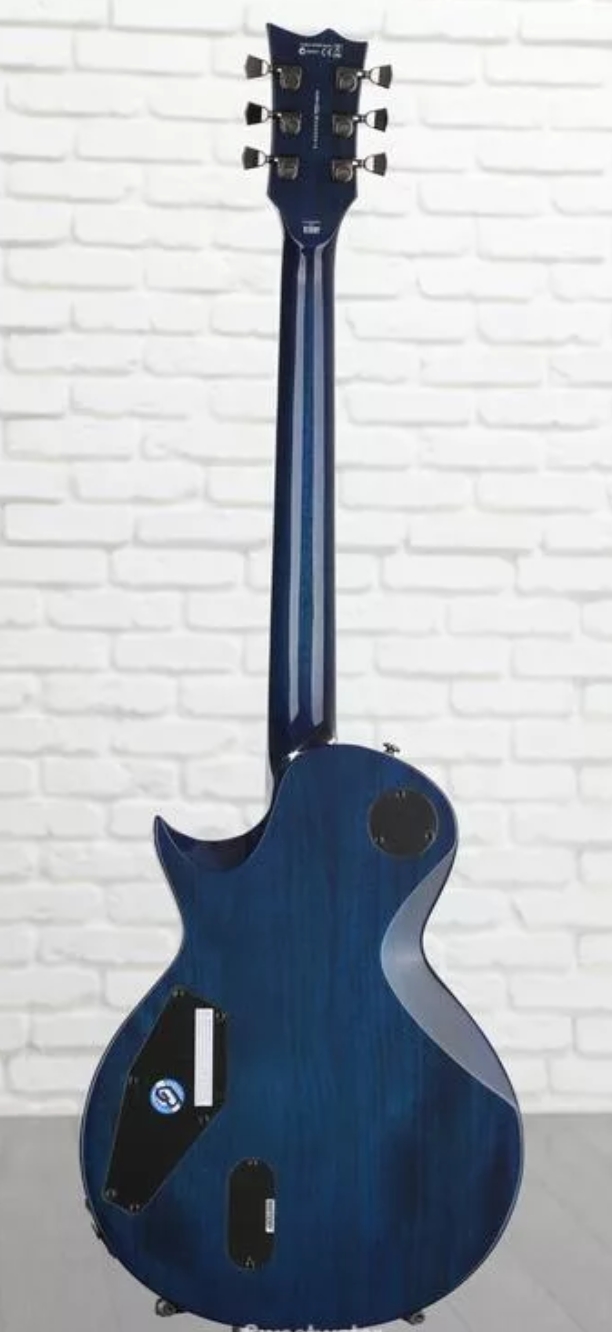 ESP LTD EC-1000 QM Electric Guitar - Violet Shadow - Sweetwater Exclusive