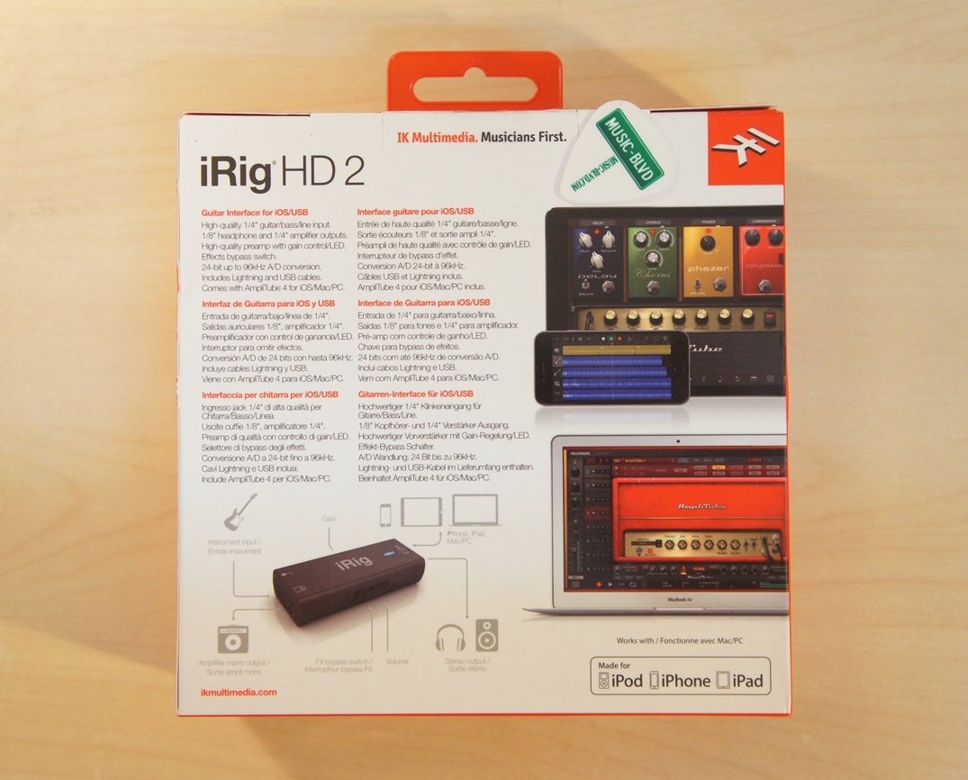 IK Multimedia iRig HD 2