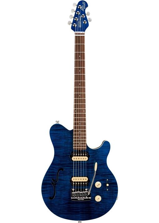Ernie Ball Music Man Axis Super Sport HH Hollowbody Electric Guitar with Tremolo