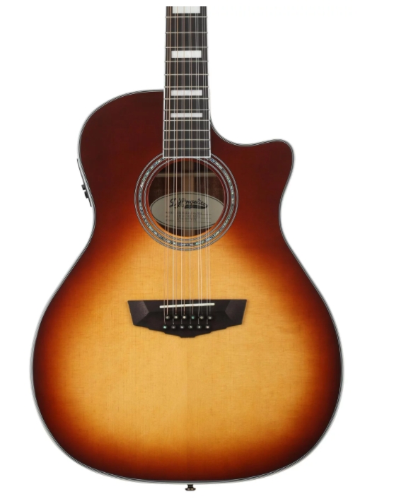 D Angelico Premier Fulton LS Acoustic-electric Guitar - Aged Mahogany