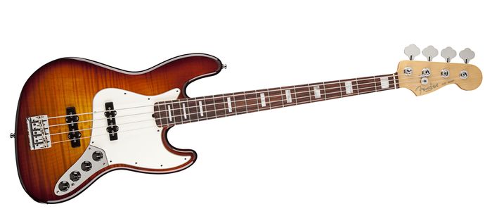 Fender Select Active Jazz Bass Tobacco SunburstRosewood Fingerboard