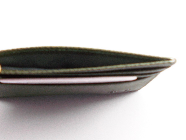 กระเป๋านามบัตร Guy Laroche เขียว ใหม่ แท้