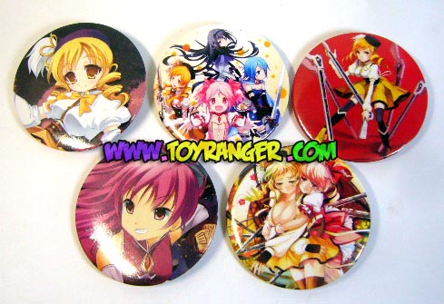 เข็มกลัด Madoka ชุด 1 (5 อัน)