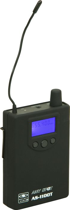Galaxy Audio AS-1100 UHF Wireless Personal Monitor Ch D