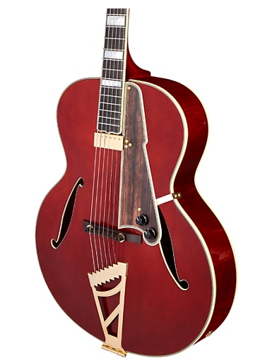 D Angelico Excel Series Style B Throwback Hollowbody Electric Guitar with USA Seymour Duncan Floating Mini Humbucker