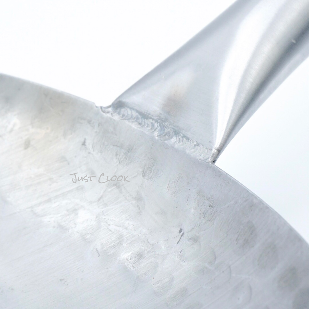 กระทะเหล็กทรงฮ่องกง รุ่น HKC13 (ขนาด 13 นิ้ว / มีหู)