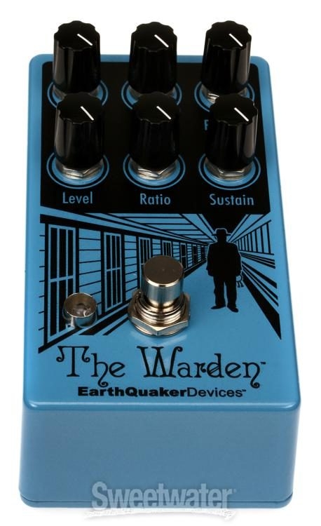 EarthQuaker Devices The Warden V2 Optical Compressor Pedal