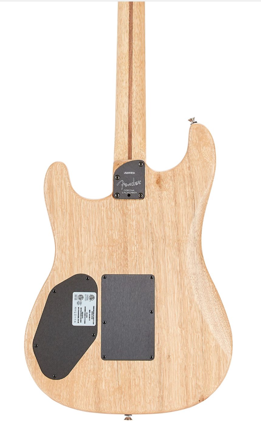 Fender Acoustasonic Stratocaster Exotic Wood Acoustic-Electric Guitar