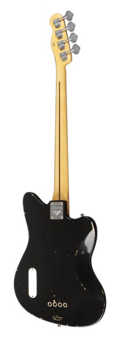 Fender Custom Shop Limited Edition Relic La Cabronita Boracho Bass Guitar Black