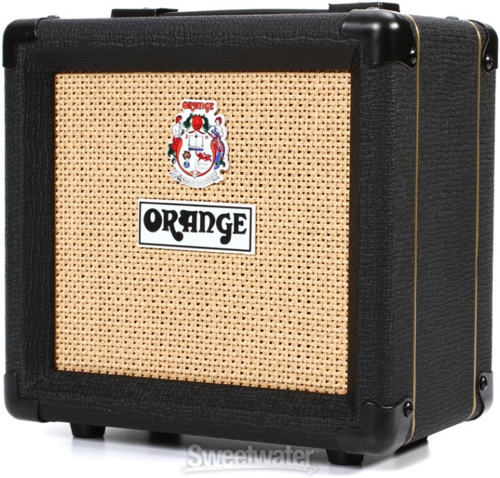 Orange PPC108 1 x 8 20-watt Speaker Cabinet 8 ohms, Black