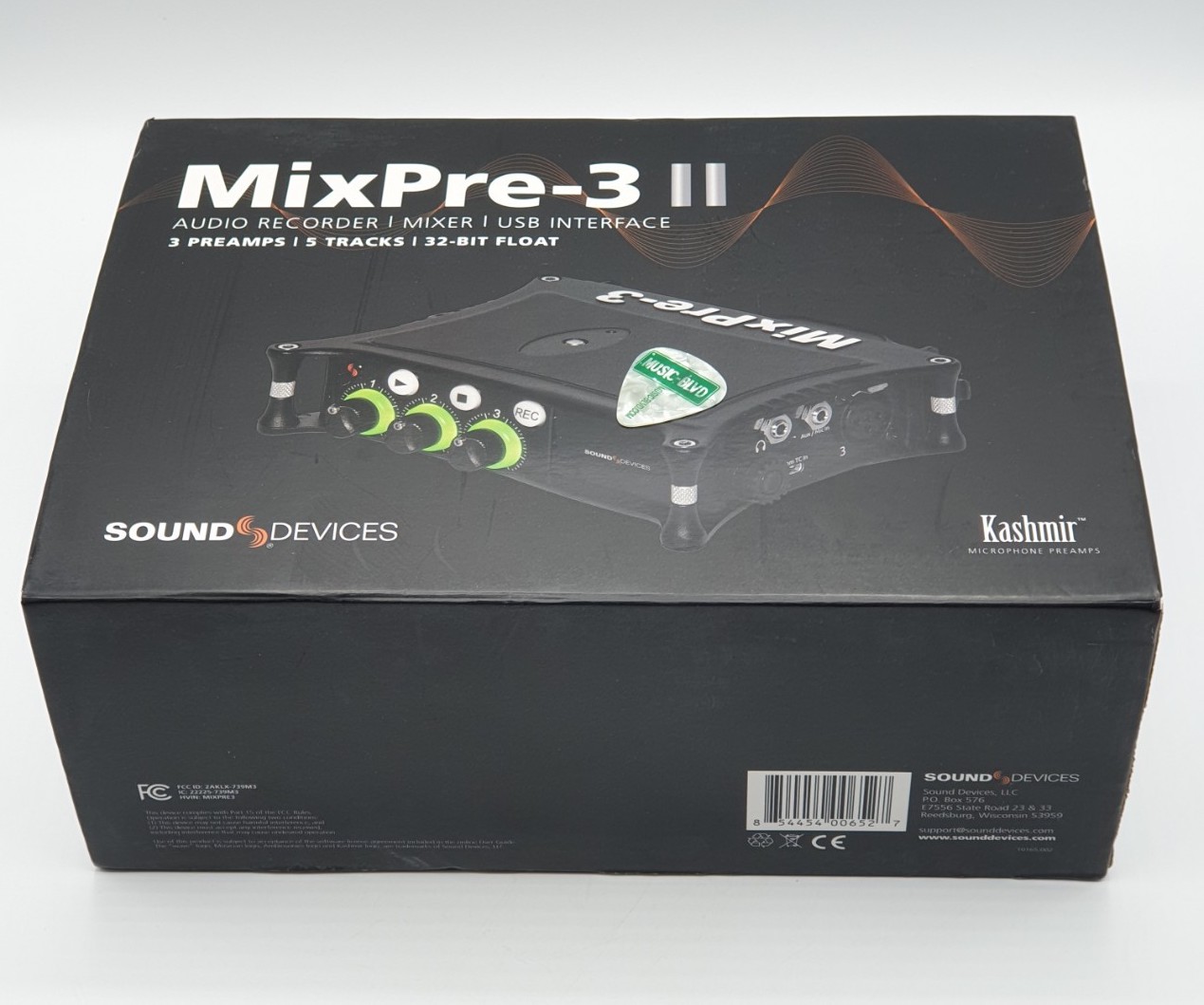 Sound Devices MixPre-3 II Audio Recorder and Interface