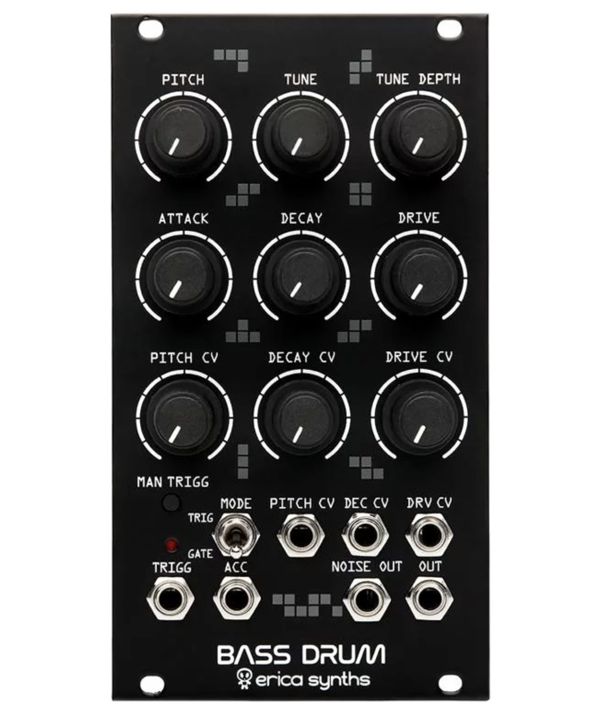 Erica Synths Bass Drum 2 Eurorack Kick Drum Module