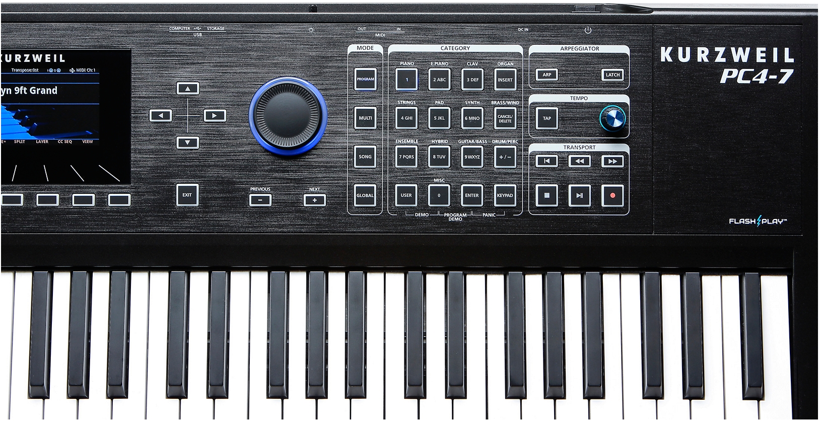 Kurzweil PC4-7 76-Key Performance Controller