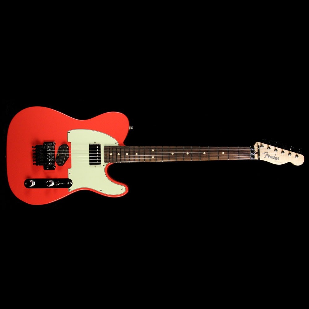 Fender Custom Shop Exclusive ZF Telecaster Electric Guitar - Fiesta Red