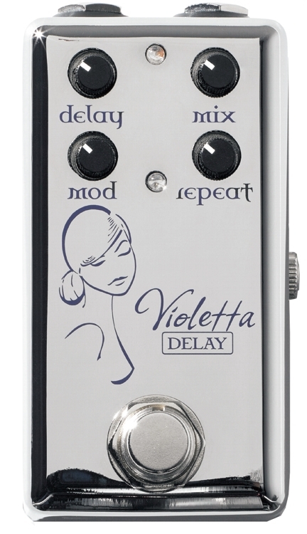 Red Witch Violetta Delay Lithium Ion Powered Pedal