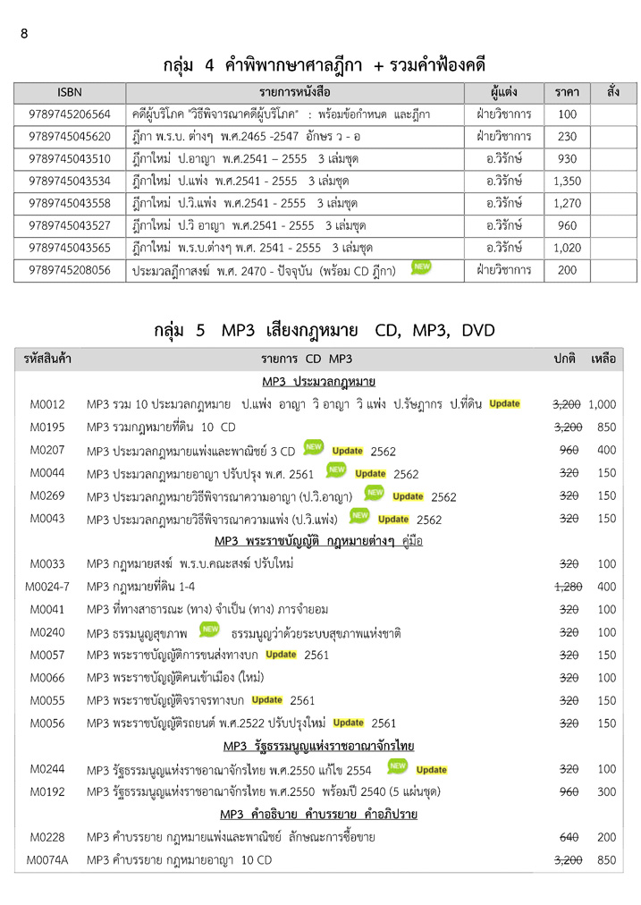 ชุดถวายสังฆทานตู้กฎหมายสงฆ์ (แถมตู้ใส่หนังสือ)