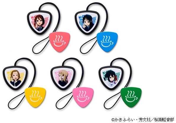 ปิ๊กกีต้าร์ปากกาสัมผัสจอ Original Pick type touch pen K-ON the movie 1 แบบ (แท้)[Yui,Mio,Ritsu,Azusa]