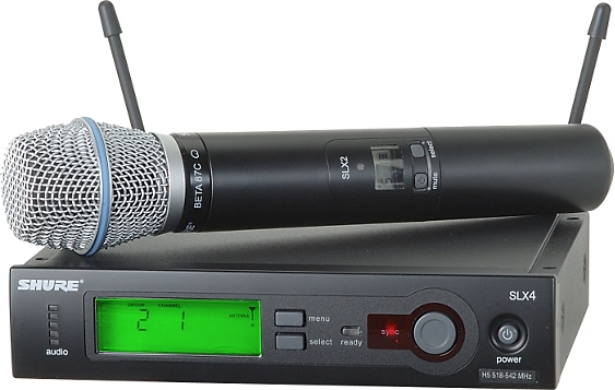 Shure SLX24/BETA87C Wireless Microphone System