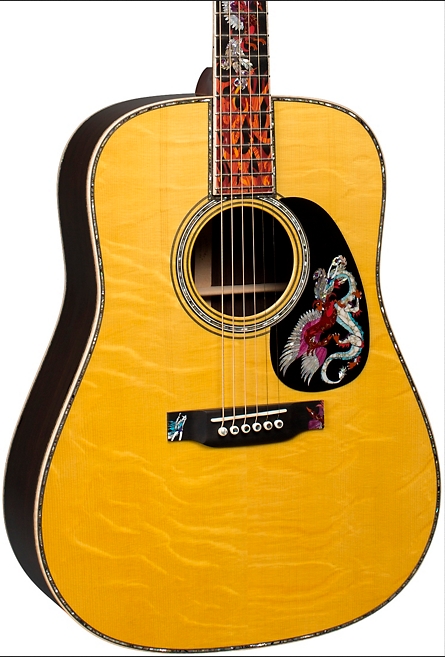 Martin D-45 Fire & Ice Dreadnought Acoustic Guitar - Aged Toner