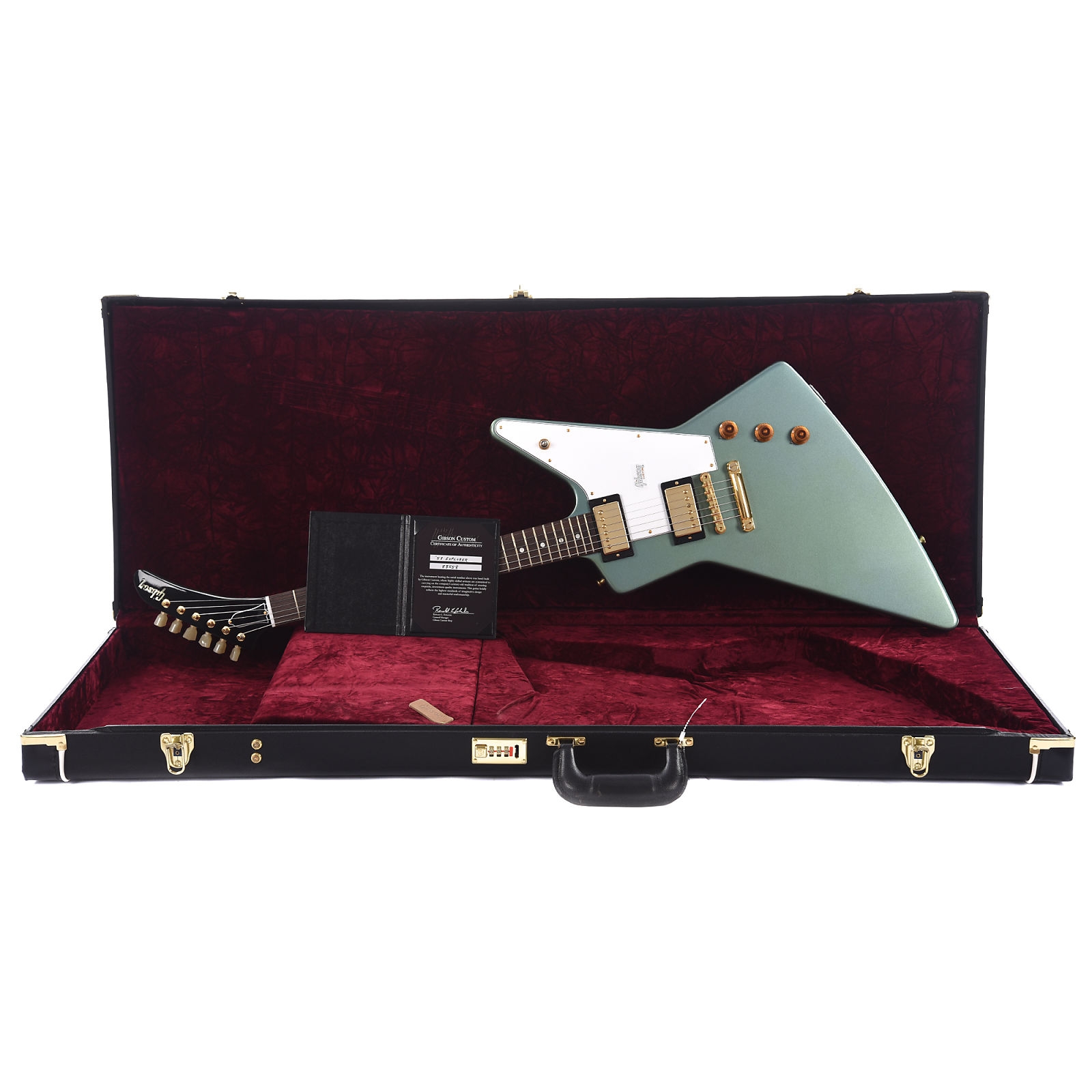 Gibson Custom Shop 58 Mahogany Explorer - Heavy Antique Pelham Blue