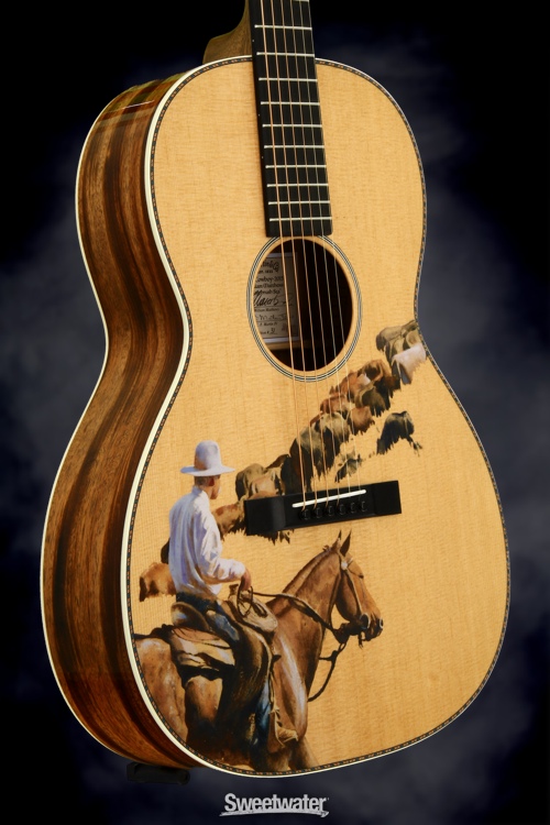 Martin LE-Cowboy-2015 - Natural with William Matthews Cowboy Top