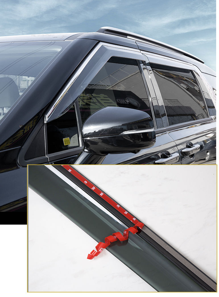 คิ้วกันสาด 4 ชิ้น