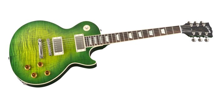 Gibson Custom Les Paul Custom Pro Electric Guitar with AA Maple Top Iguanaburst