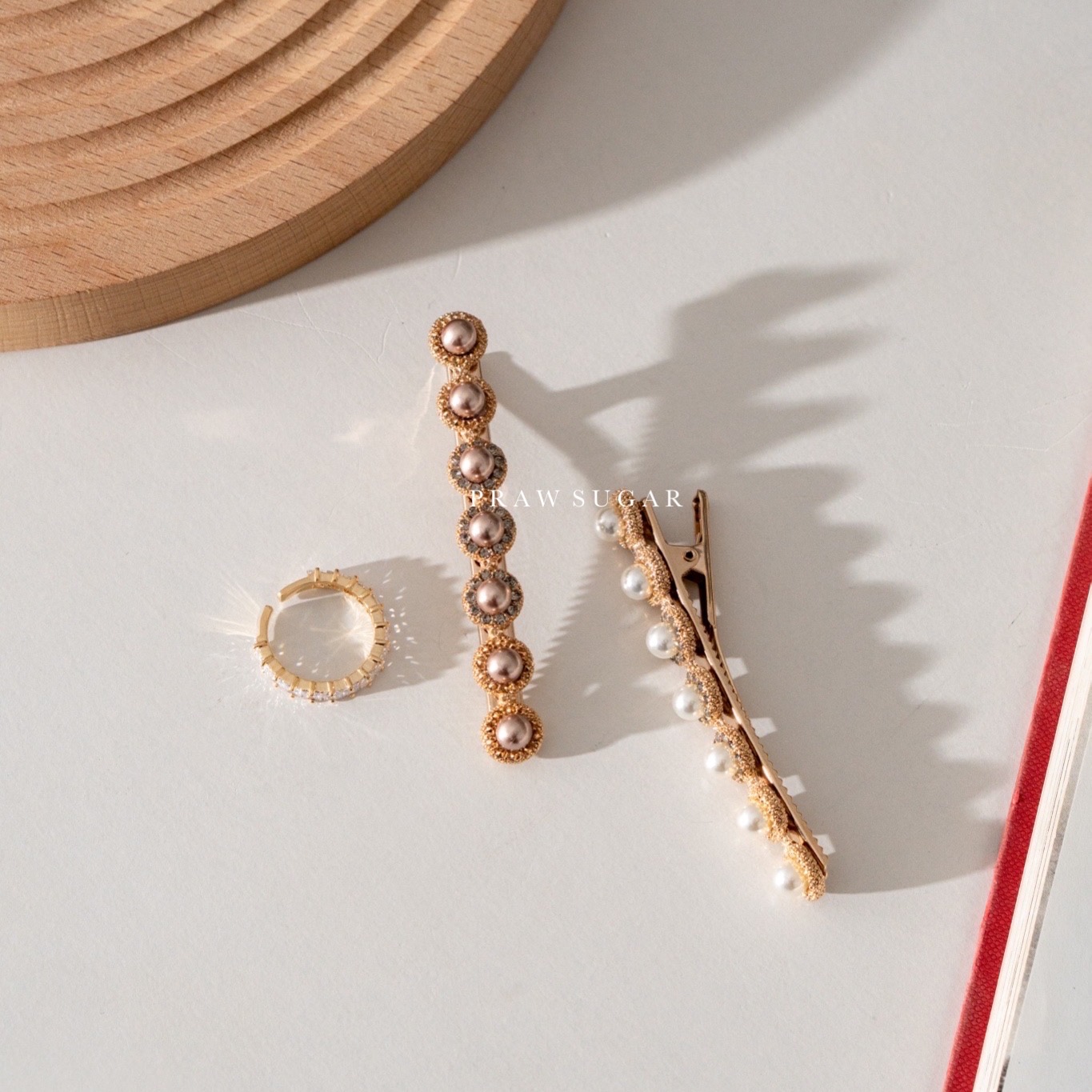 Gorgeous Swarovski Hairclip - กิ๊บติดผมสวยหรูคริสตัลสวารอฟสกี้ (มี 11 สี)