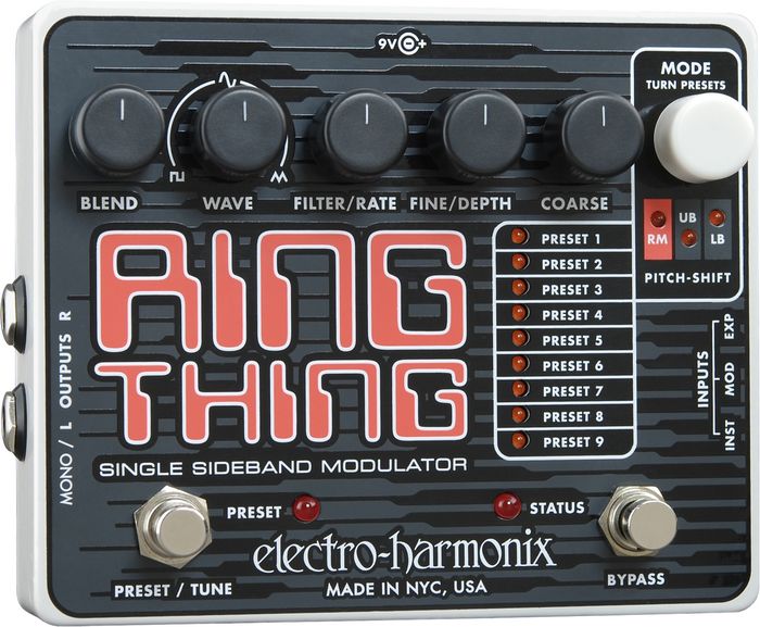 Electro-Harmonix Ring Thing Modulator Guitar Effects Pedal